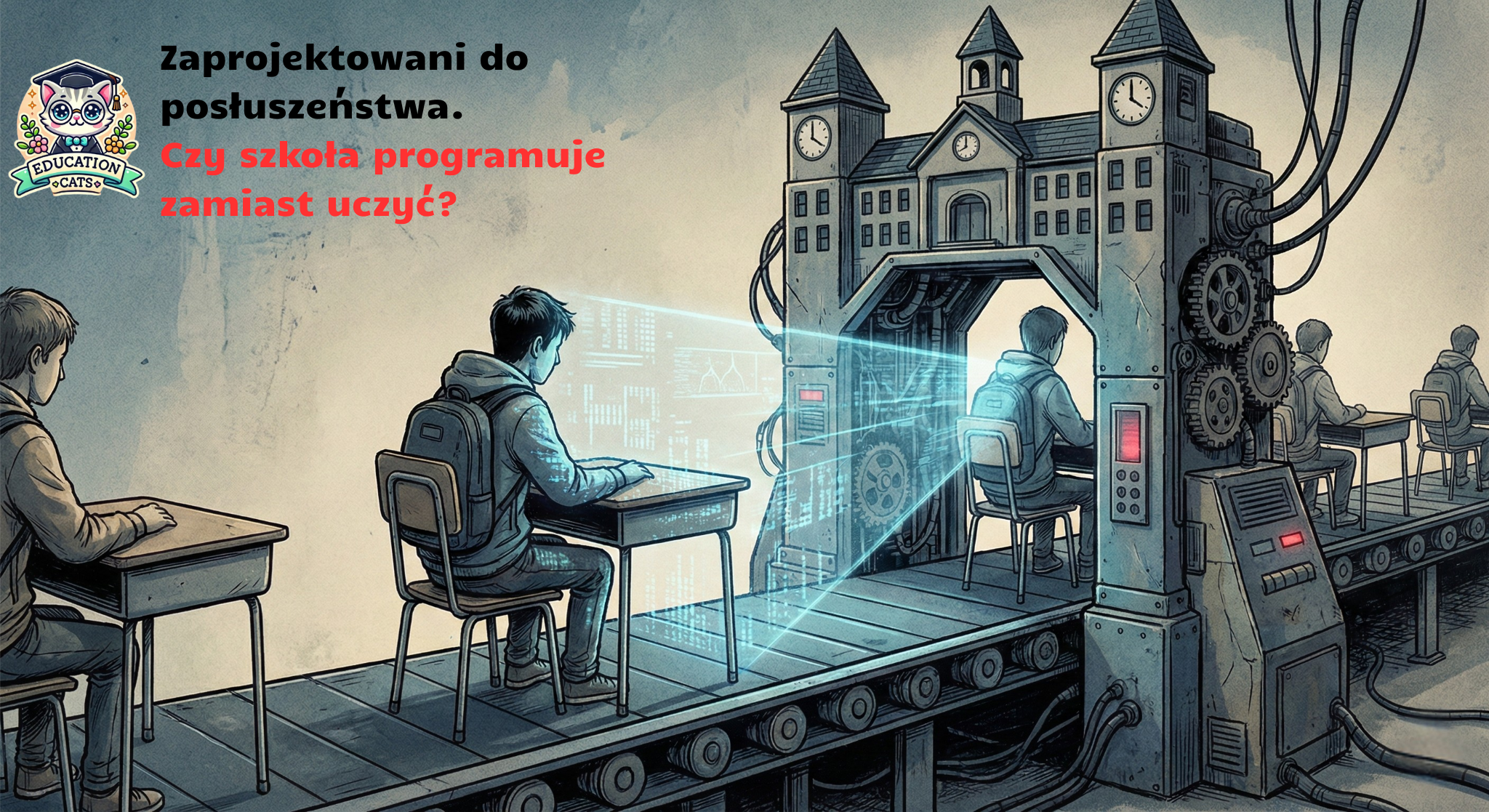 Zaprojektowani do posłuszeństwa. Czy szkoła programuje zamiast uczyć?